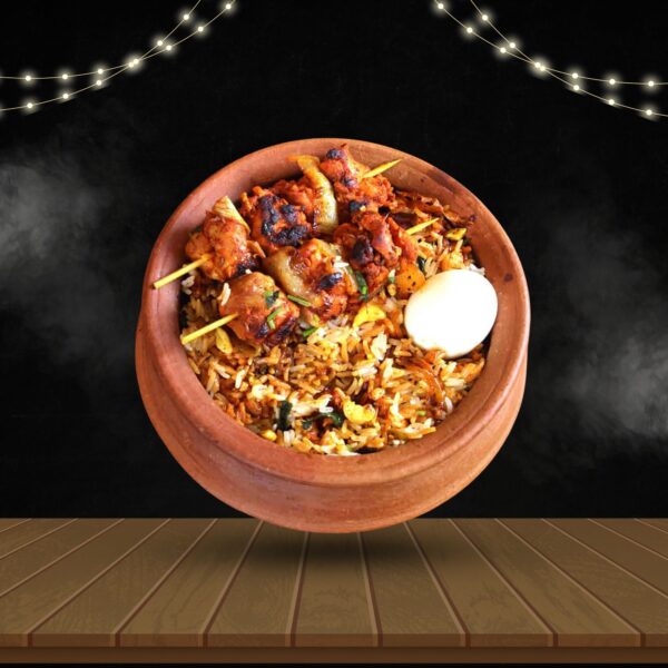 Chicken Kebab Biryani